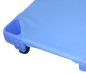 Preview: Fitted sheet blue, 140 cm