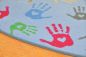 Preview: Carpet hands round 200 cm
