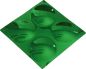 Preview: Coloured Convex Mirrors 33x33 cm set of 4