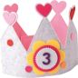 Preview: Geburtstagskrone pink