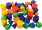 Preview: Geometric Shapes coloured 36 pcs