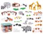 Preview: Klemmbaustein-Set Junior Zubehör Tiere und Zäune 100 Teile