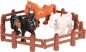 Preview: Klemmbaustein-Set Junior Zubehör Tiere und Zäune 100 Teile