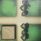 Preview: Klemmbaustein-Set Bauplatten 32x32 Noppen 4 Stück Bauernhof