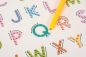 Preview: Magnetic Writing Board Upper and Lower Case Letters