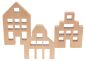 Preview: Wooden Houses for Acrylic Stones set of 3