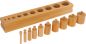 Preview: Montessori Block with Cylinders Set 2