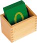 Preview: Montessori Box for Sandpaper Numbers