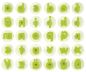 Preview: Giant stamps lower case letters set of 30