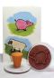 Preview: Farm animal stamps set of 6