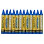 Preview: belcolART Crewax Premium 12 Wachsmalstifte hellblau