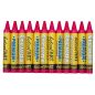 Preview: belcolART Crewax Premium 12 Wachsmalstifte hellpink