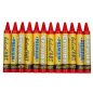 Preview: belcolART Crewax Premium 12 Wachsmalstifte rot