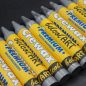 Preview: belcolART Crewax Premium 12 Wachsmalstifte silber