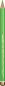 Preview: belcolART Farb Gigant 12 Pencils Light Green
