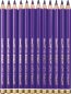 Preview: belcolART Farb Gigant 12 Pencils Violet