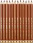 Preview: belcolART Farb Gigant 12 Pencils Brown