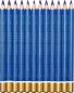 Preview: belcolART Farb Gigant Trigon 12 Pencils Dark Blue