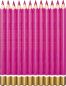 Preview: belcolART Farb Gigant Trigon 12 Pencils Magenta
