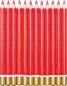 Preview: belcolART Farb Gigant Trigon 12 Pencils Red