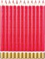 Preview: belcolART Farb Gigant Trigon 12 Pencils Dark Red