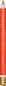 Preview: belcolART Farb Gigant Trigon 12 Pencils Dark Orange
