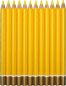 Preview: belcolART Farb Gigant Trigon 12 Pencils Light Yellow