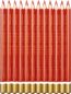 Preview: belcolART Farb Gigant Trigon 12 Pencils Red Brown