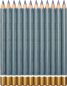 Preview: belcolART Farb Gigant Trigon 12 Pencils Grey