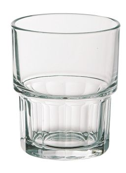 Glasses made of toughened glass large 6 pcs