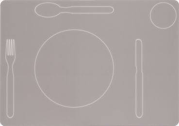 Placemat lunch kindergarten right-hander