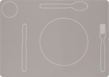 Placemat lunch kindergarten left-hander