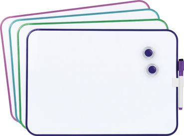 Whiteboard A4 set of 4
