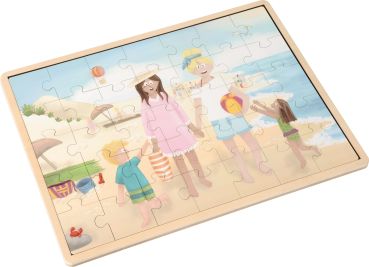 Puzzle Beach She and She Family