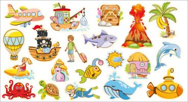Figures for Mega Magnetic Board Sea
