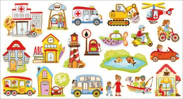 Figures for Mega Magnetic Board City