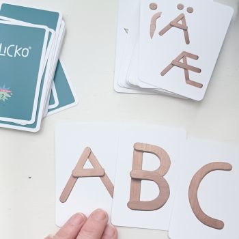 ABC playing cards