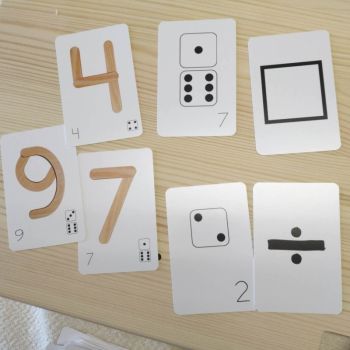 Preview: Numbers playing cards