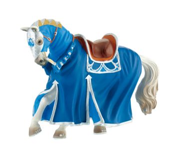 Tournament Horse blue Play Figure
