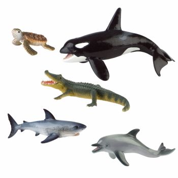 Sea Animals Play Figures set of 5