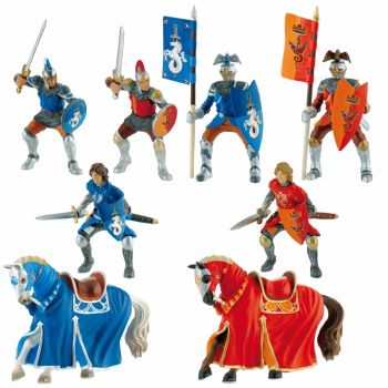 Knights Play Figures Set of 8