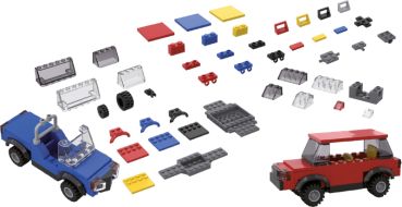 Building Bricks Vehicles 250 pcs