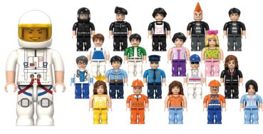 Building Bricks Minifigures 20 pcs