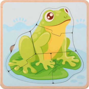 Life Cycles Puzzle Frog