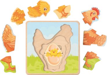 Preview: Life Cycles Puzzle Chicken