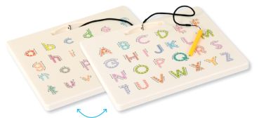 Magnetic Writing Board Upper and Lower Case Letters