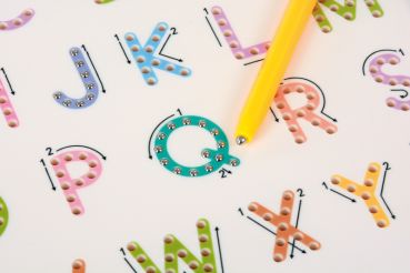 Preview: Magnetic Writing Board Upper and Lower Case Letters