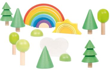 Rainbow Landscape Building Blocks