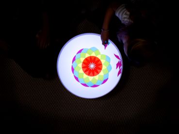 Acrylic Shape large Mandala