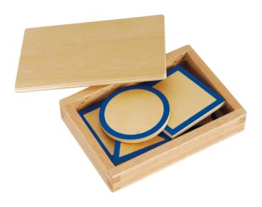 Montessori Geometric Base Shapes in Box